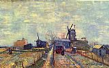 Vegetable gardens at the Montmartre
